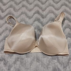 Cacique Size 38DD Beige Tan Lightly Lined Full Coverage Underwire Bra